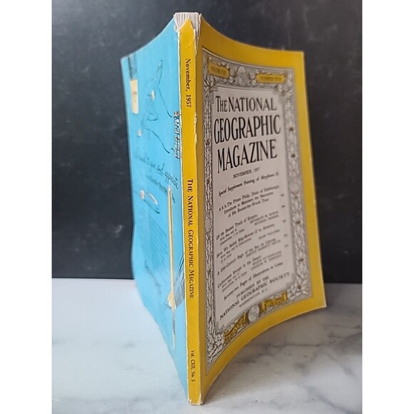 The National Geographic Magazine November, 1957 - Picture 10 of 10